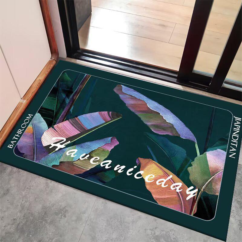 Cartoon Anti-Slip Entrance Mat for Bedroom, Bathroom, and Toilet