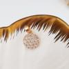 Unique Design Gift Items Diamond Wedding Engagement Jewelry Beautiful Gold Plated Pendants Necklace