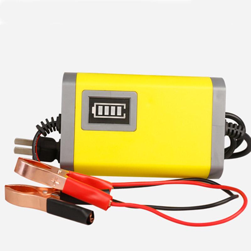 Buy 12V Motorcycle Battery Charger Leadacid Battery Charger Intelligent Repair Universal Anti