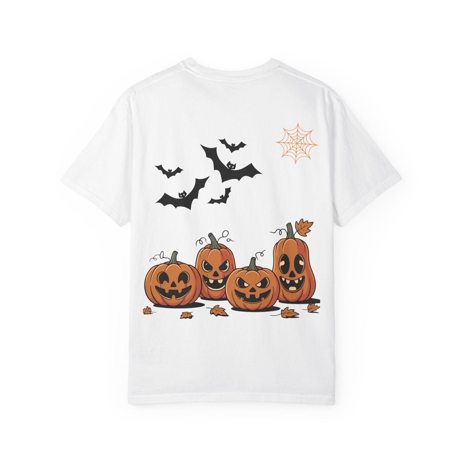 Halloween Unisex Tee, Spooky Shirt, October Holiday Top, Pumpkin T-shirt, Trick S разноцветный