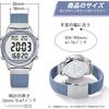 Hearkent Women's Pedometer Watch Waterproof Backlight Step Count Distance Calories Stopwatch Alarm Large Digital Display