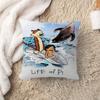 CCalvin And HHobbes Personalized Pillow Dust Cover Bedroom Kids Party Decoration Pillowcase Birthday Children Gift