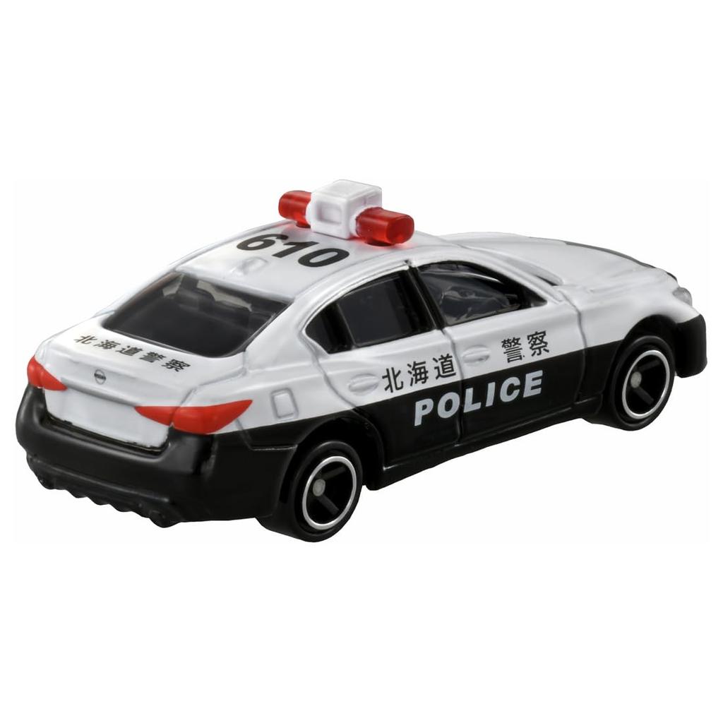 Takara Tomy Tomica 33 Nissan Skyline Patrol Car Miniature Car Toy for Ages 3 and Up No. (Blister Packaging)
