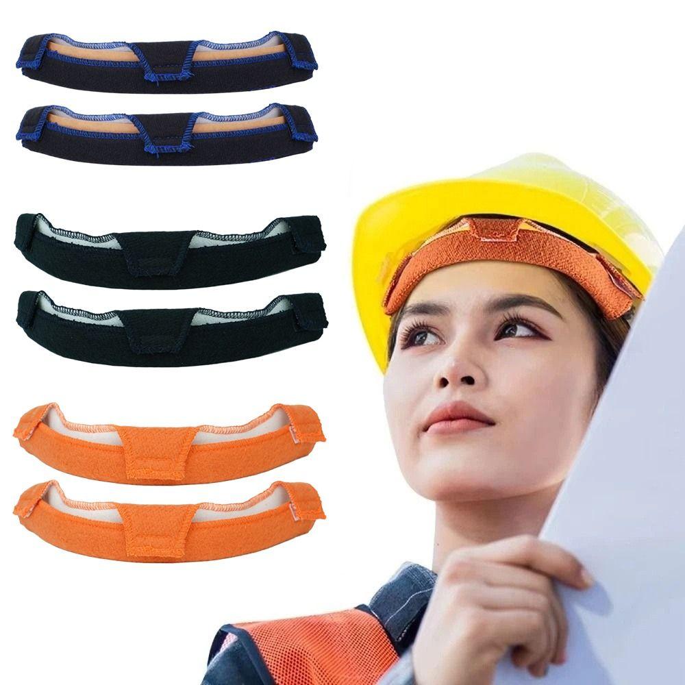 2pcs Absorbent Hard Hat Sweatband Summer Headband Welding Sweatband Sweatband Helmet Construction