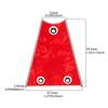 Guitar Adjustment Rod Cover Replacement 3 Holes Guitar Bass Triangular Core Cover for Acoustic Electric Bass Guitar