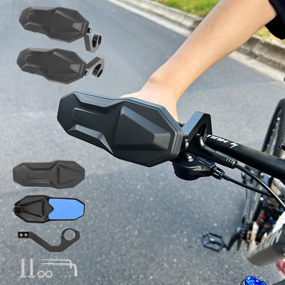 1 pár chráničů rukojetí na horské kolo, větruodolný chránič rukojetí na motorku, univerzální ochranné vybavení na řídítka jízdního kola pro jízdu venku
