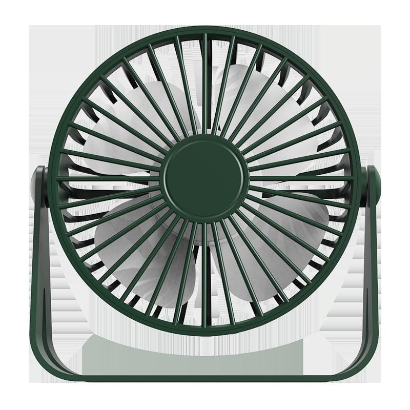 2026 USB Desktop Circulating Fan: High-Power Tabletop Electric Fan for Office & Dorm 12x13 cm