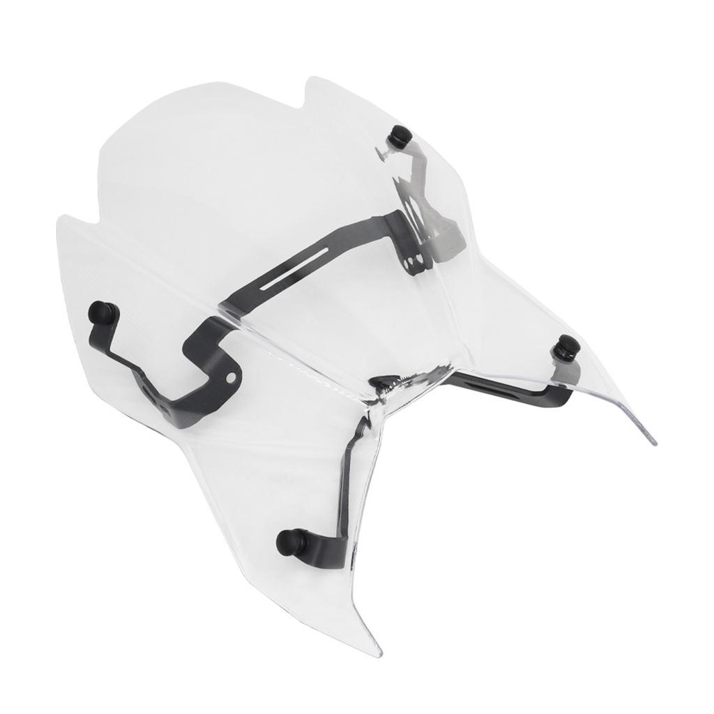 Fit for S950 Motorcycle Visor Windshield Windscreen Spoiler Air Deflector Screen Optimal Clear View Adjustable Universal
