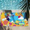 The S-simpsons Cartoon Towel Towels For Beaches Yoga Studios Gyms Hot Springs Swimming Pools And Picnics