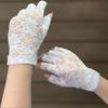 Open Run Women S Driving gloveS Floral Lace deSign