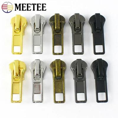 10/20 Stuks 3# 5# Ritsglijder voor Metalen Hars Ritsen Tas Kleding Schoenen Decor Ritsen Trekkop Kleding Naaiont Sluiting Accessoires