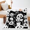 Blanket Thickened Winter Lamb Fleece Crystal Fleece National Treasure Panda Blanket Blanket Can Be Customized