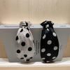 Wide Polk Dots Print Cloth Knotted Hairbands for Women Girls Casual Shopping Party Headbands Fashion Female Head Wears