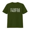 Mens My Garage Is Calling And I Must Go Design For Mechanics T Shirt Black Large Vintage Washed Unisex Fashion Homme Soft