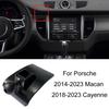 For Porsche Left Driving Car-Mounted Mobile Phone Navigation Holder Base