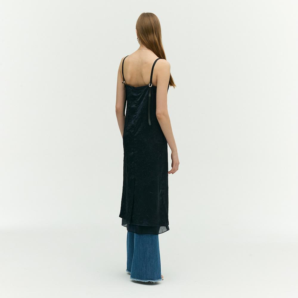 Ibiem Sleeveless Long Dress Emp3Wop030