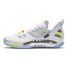 Anta Crazy Tide 5 Durable Breathable Low-Top Basketball Shoes Men Sneaker White Blue 112411106-3