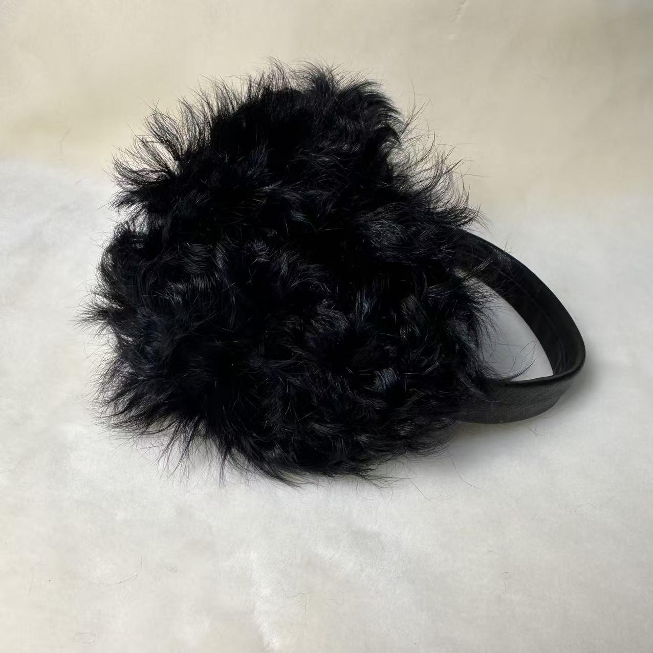 

Преміальні навушники з овечої вовни - 100% вовна зимові навушники, овчина захист вух від морозу