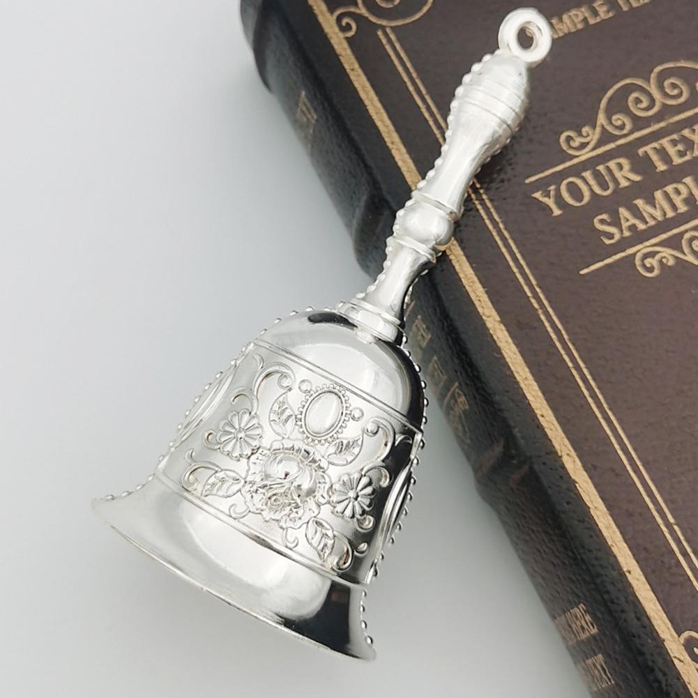Retro Christmas Bell Festvial Ornament Metal Bell Christmas Tree Pendant Decoration