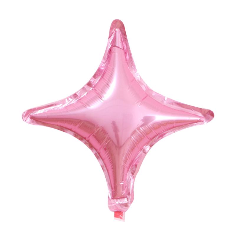 20Pcs10 Inch Multi-Color Square Star Foil Balloons For Birthday Parties Weddings Home Decor Room Background Ceiling Decoration