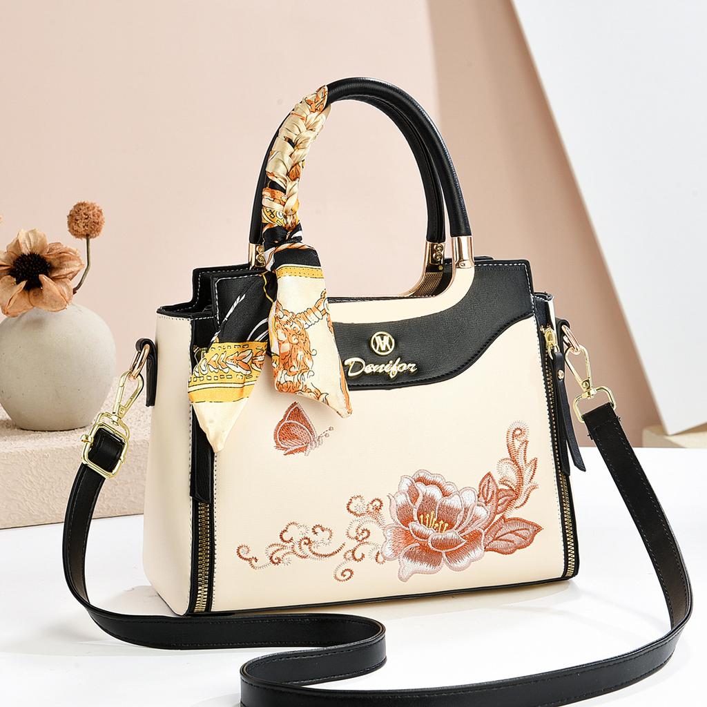 Luxury Embroidered Handbags Women Bags Designer High Quality Casual Tote Sac Women Shoulder Crossbody Bags Bolsa Feminina