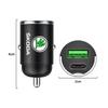Micro Car Quick Charger Vehicle Cigarette Lighter Convert Plug Car Accessories For Skoda Octavia Superb Rapid Kodiaq Karoq Fabia Kamiq Roomster Citigo