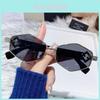 Geometric Metal Square Sunglasses With Uv400 Protection For Outdoor Sports And Fashion Style