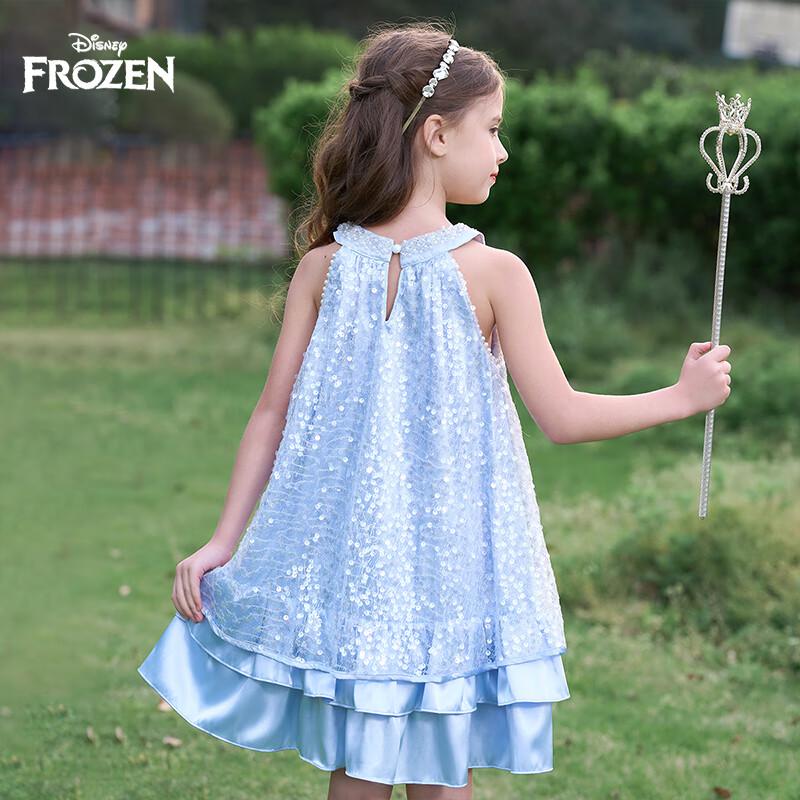 Disney Elsa Girls' Princess Summer Dress