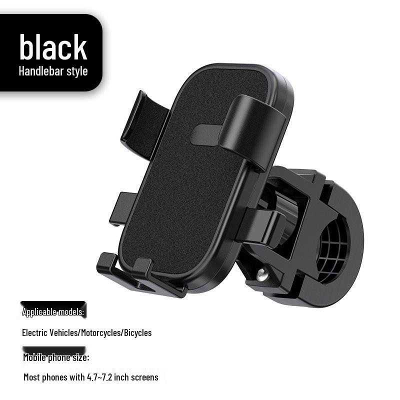 Electric Car & Bicycle Phone Holder: Shock-Absorbent, Waterproof Sunshade, Helmet Attachment for Motorcycles.