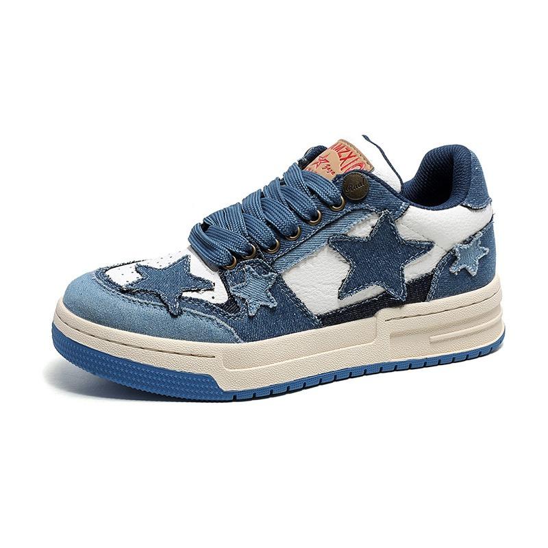 

Авокадово-зеленые кеды на платформе, оригинальный дизайн, нишевая обувь для пар, толстая подошва, увеличивающая рост, универсальный трендовый бренд, мужская обувь 44-Male code синий