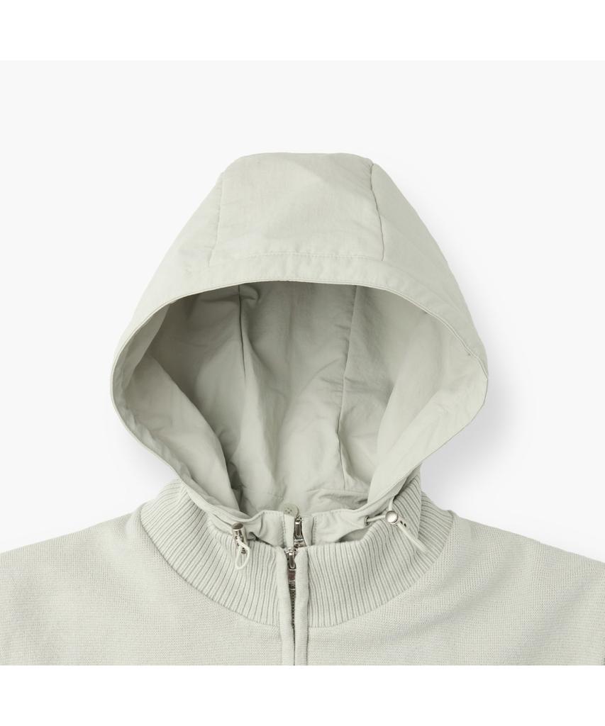 Henlikoteun Detachable Hooded Zip-Up Cardigan Ahwas26501Bel