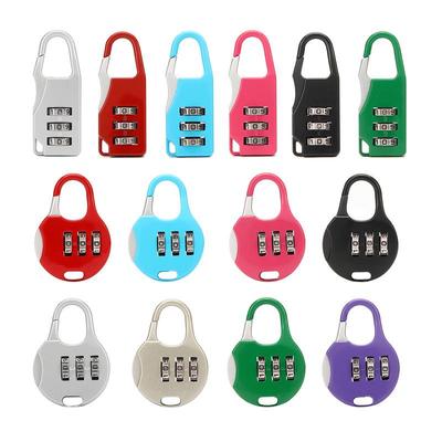 Zinc Alloy Combination Anti-theft Padlock for Backpacks, Cabinets, Diaries, and Luggage