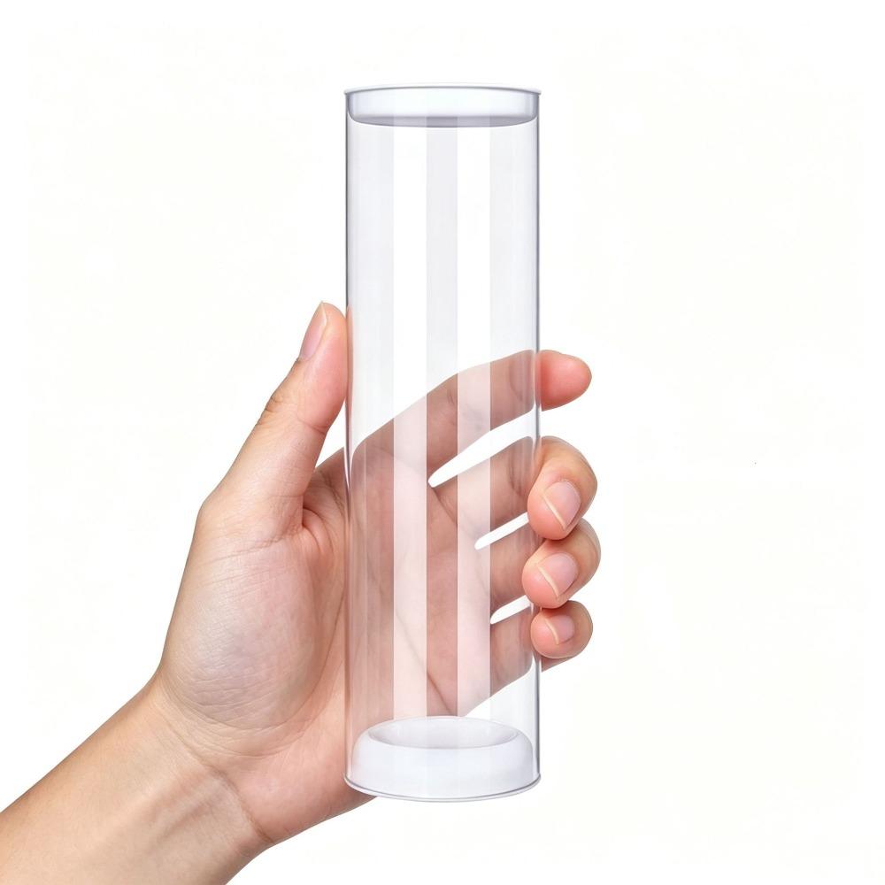 Acrylic Badminton Ball Holder Compact Shuttlecock Storage Tube Racket Sports