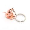 Coffee pot keychain 2-piece set (rose gold) key ring
