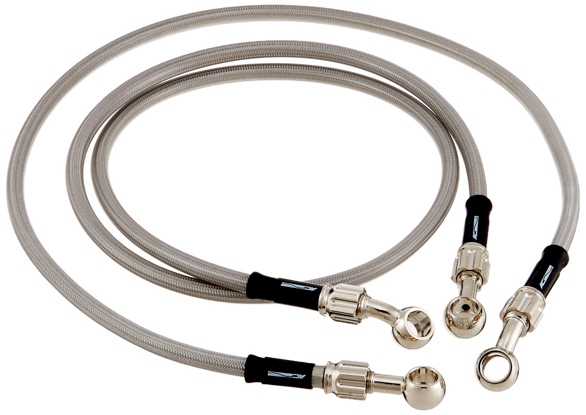 

AC Performance Line Brake Hose Aluminum Plating (1 Front Right / 1 Lower Left)