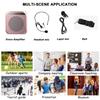 YCWF Teacher Voice Amplifier Portable Microphone Speaker PA System Rechargeable Rose Gold Outdoor Education Meetings Presentations