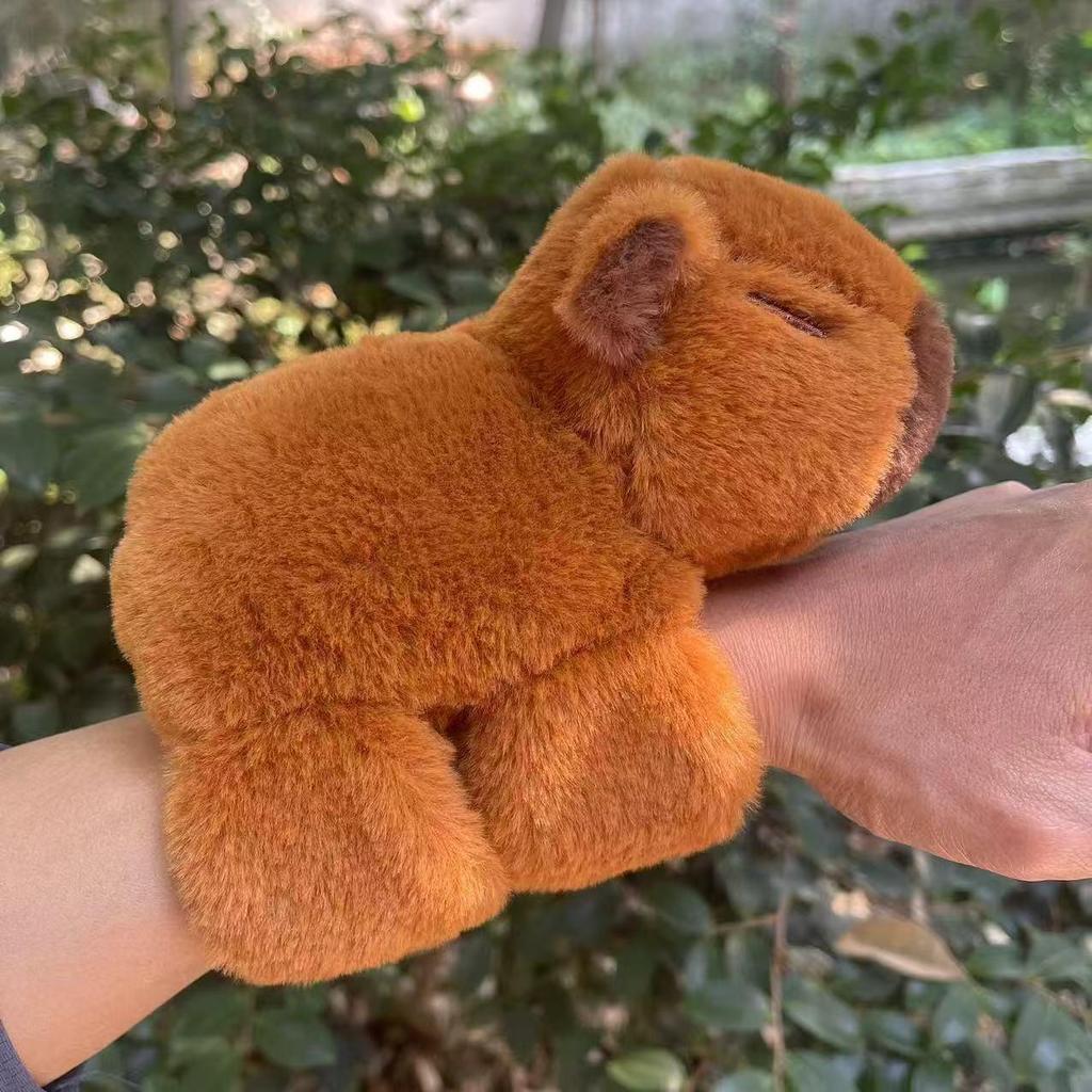 Capybara Pappa Plush Toy - Panda, Fox, Raccoon & Rabbit Velvet Stuffed Animal Doll