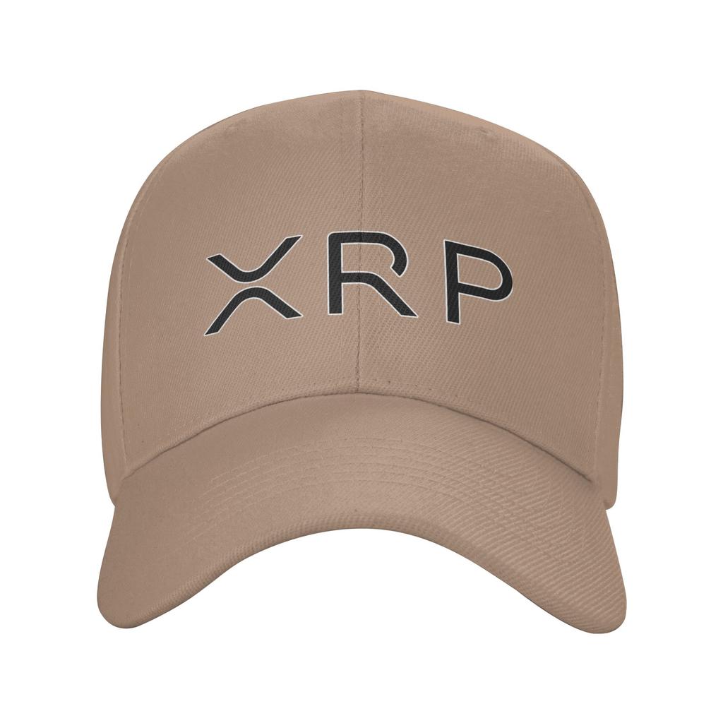 XRP Ripple Crypto Currency Sun Baseball Cap Summer Female Male  Custom Logo Trucker Hat Hot Sale Classic Sports Baseball Caps