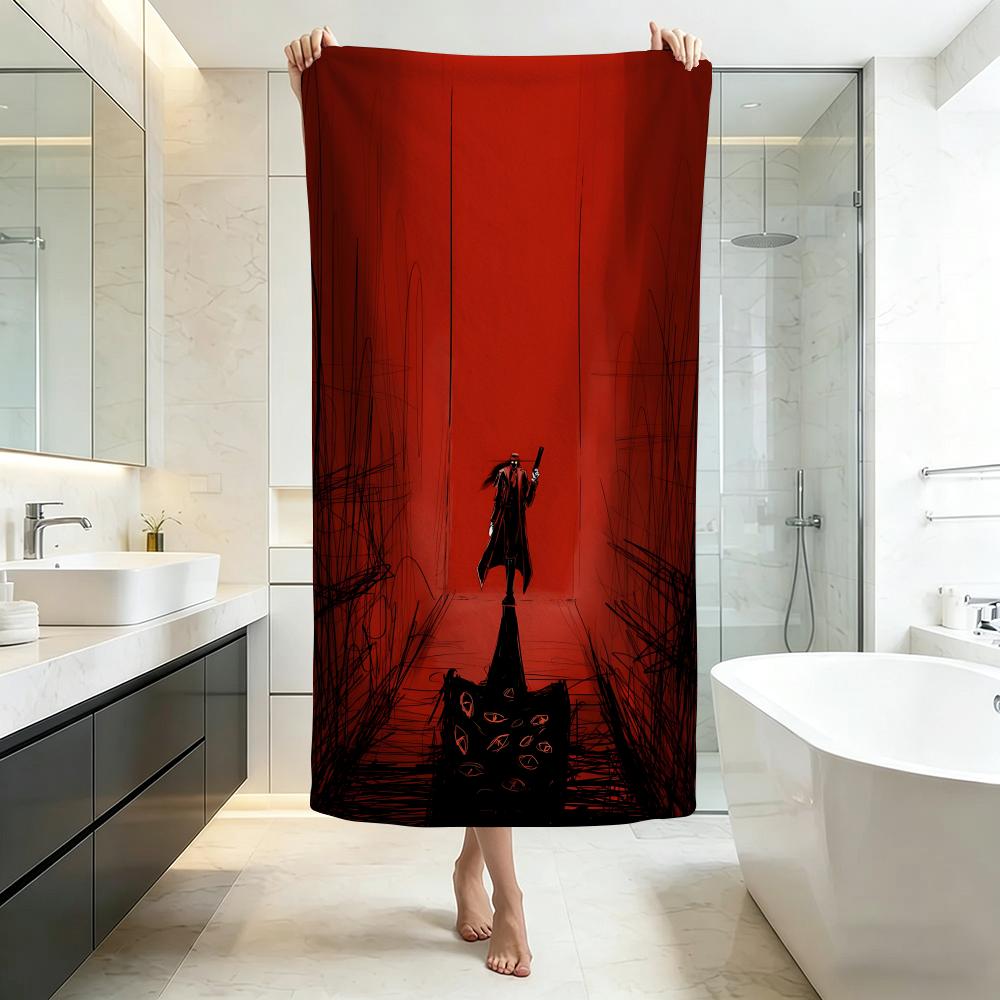 Dark-Hellsing UltimateS Towel Five-Star Hotel Quality Eco-Friendly Ultra Soft Thick Towels & Beach Towels