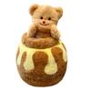 Honey Jar Butter Bear Doll Plush Doll As a Birthday Gift for Friends Honey Jar Bear