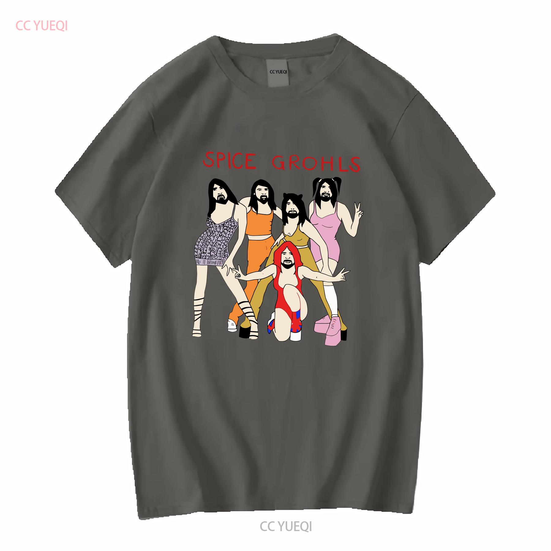 

Spice World T Shirt Grohls Game Inspired 90S S 4XL long or short sleeves vintage Washed Versatile streetwear homme Comfortable L