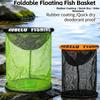 Foldable Design Live Shrimp Cage Mesh Netting Shrimp Trap Net Fishing Bait Trap Stream Fishing