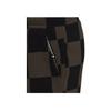 adidas Checkered Casual Sports Shorts Unisex Bottoms Brown Black HU0299