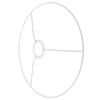 E27 Standard Lampshade 30cm Metal Lampshade Frame Steel Ring For Lamp Shade Round Vintage Lamp Shade Frame Lampshade Holder Ring