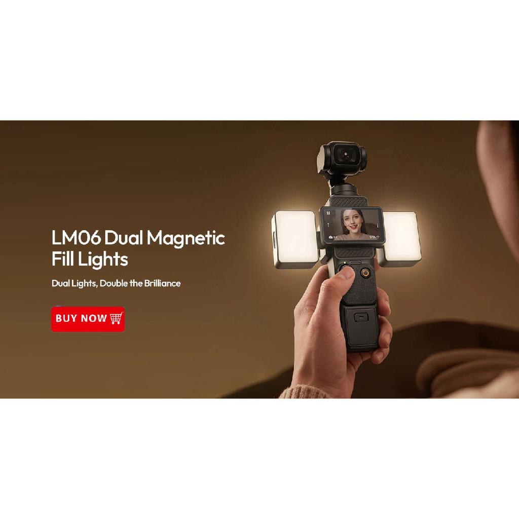 Ulanzi MA66 Tripod for dji osmo Pocket 3 4 4P Accessories Magnetic Quick Release Plate Hidden Hook Mantis Mode Desktop Stand
