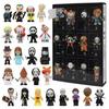 Halloween-Geschenk für Freunde Adventskalender 2026, 24-Tage-Countdown-Box, Gruselige tägliche Box Partygeschenk für Kinder und Erwachsene, Horror-Thema