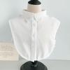 Women's Versatile White Lace Fake Shirt Collar for Spring and Autumn