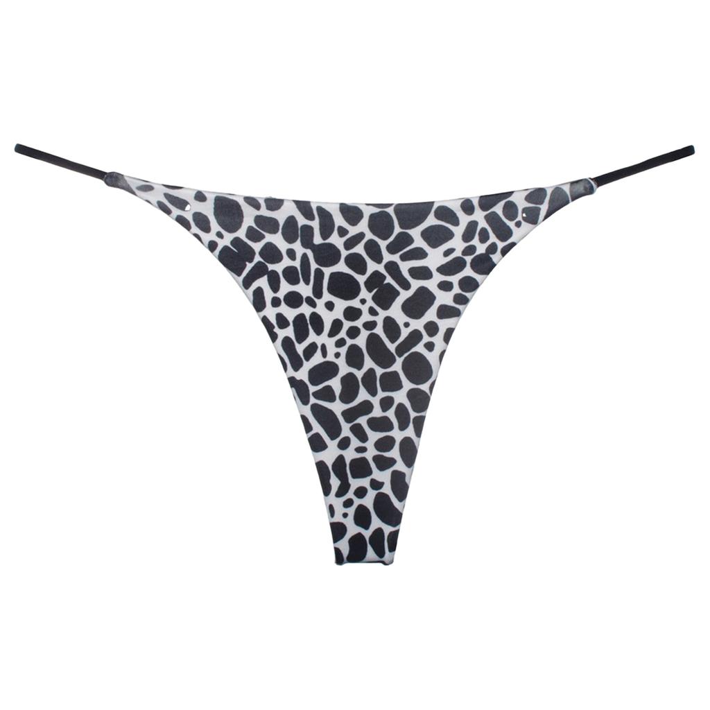 Damen-Tanga-Bikinihose mit niedrigem Bund, Strand, Sonnenbaden, T-Rücken-Badebekleidung