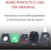 MechanMagic Key Fob Remote Replacement Fits Honda CRV 2007 2008 2009 2010 2011 2012 2013/CRZ 2007-2014 2015/Fit/ight/Accord Coupe/Crosstour