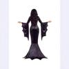 European & American Gothic Witch Vampire Halloween Masquerade Costume - Long Dress with Bat, Witch, Ghost, and Bride Themes for Performance